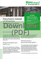Pneumatic Tube Systems in Production Case Study