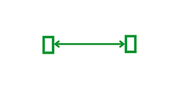 2-point pneumatic tube system